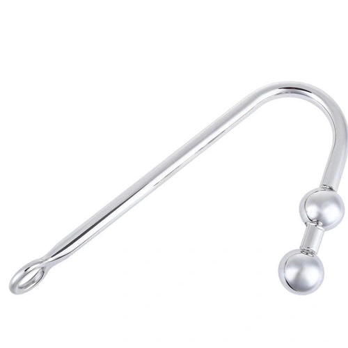 Anal Hooks Balls Pleasurable Anal 4417 Steel Stainless Two Hook 0725